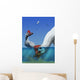Two Citipati's Hunting Crabs Wall Decal