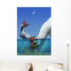 Two Citipati's Hunting Crabs Wall Decal