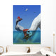 Two Citipati's Hunting Crabs Wall Decal