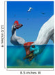 Two Citipati's Hunting Crabs Wall Decal
