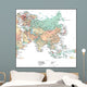 Map of Asia Wall Mural