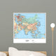 Map of Asia Wall Mural