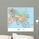 Map of Asia Wall Mural