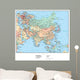 Map of Asia Wall Mural