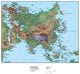 Map of Asia Wall Mural