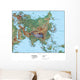 Map of Asia Wall Mural