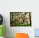 Pair Iguanodon Bernissartensis Grazing Wall Decal