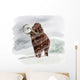 Mammuthus Primigenius Walking through Wall Decal