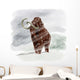 Mammuthus Primigenius Walking through Wall Decal