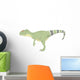 Allosaurus Pencil Drawing with Wall Decal