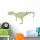 Allosaurus Pencil Drawing with Wall Decal