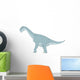 Camarasaurus Pencil Drawing with Wall Decal