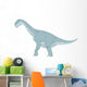 Camarasaurus Pencil Drawing with Wall Decal