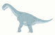 Camarasaurus Pencil Drawing with Wall Decal