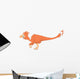Deinonychus Pencil Drawing with Wall Decal
