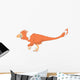 Deinonychus Pencil Drawing with Wall Decal