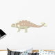 Euoplocephalus Pencil Drawing with Wall Decal