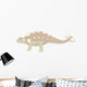 Euoplocephalus Pencil Drawing with Wall Decal