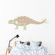 Euoplocephalus Pencil Drawing with Wall Decal