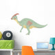 Parasaurolophus Pencil Drawing with Wall Decal