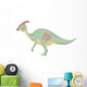 Parasaurolophus Pencil Drawing with Wall Decal