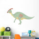 Parasaurolophus Pencil Drawing with Wall Decal