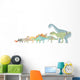 Pencil Drawing Illustrating Various Wall Decal