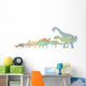 Pencil Drawing Illustrating Various Wall Decal