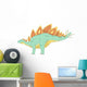 Stegosaurus Pencil Drawing with Wall Decal