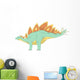 Stegosaurus Pencil Drawing with Wall Decal