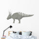 Styracosaurus Pencil Drawing with Wall Decal