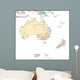 Map of Australia Wall Mural
