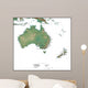 Map of Australia Wall Mural