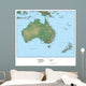 Map of Australia Wall Mural