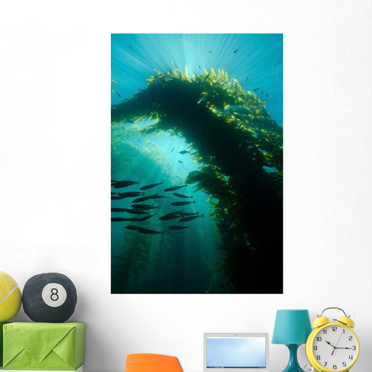 Sunrays Shining through Cathedral Wall Decal