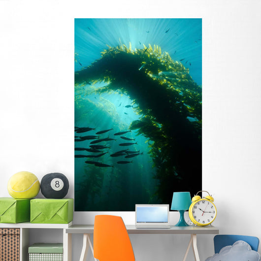 Sunrays Shining through Cathedral Wall Decal