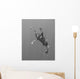 Oceanic Whitetip Shark Chasing Wall Decal
