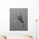 Oceanic Whitetip Shark Chasing Wall Decal