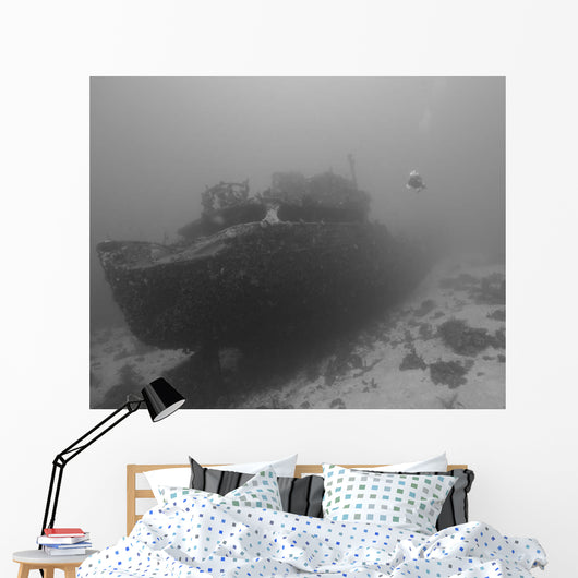 Wreck Diving Superior Producer Wall Decal