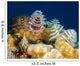 Multiple Christmas Tree Worms Wall Decal