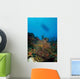 Diver and Boat above Wall Decal