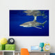 Oceanic Whitetip Shark with Wall Decal Design 3