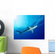 Underside Oceanic Whitetip Shark Wall Decal