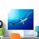 Underside Oceanic Whitetip Shark Wall Decal