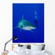 Diver Swimming with Oceanic Wall Decal Design 4