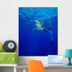 Diving with Oceanic Whitetip Wall Decal