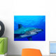 Close-up Side Oceanic Whitetip Wall Decal