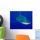 Oceanic Whitetip Shark Cat Wall Decal Design 8