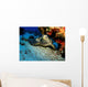 Hawksbill Sea Turtle Resting Wall Decal