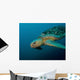 Loggerhead Sea Turtle off Wall Decal